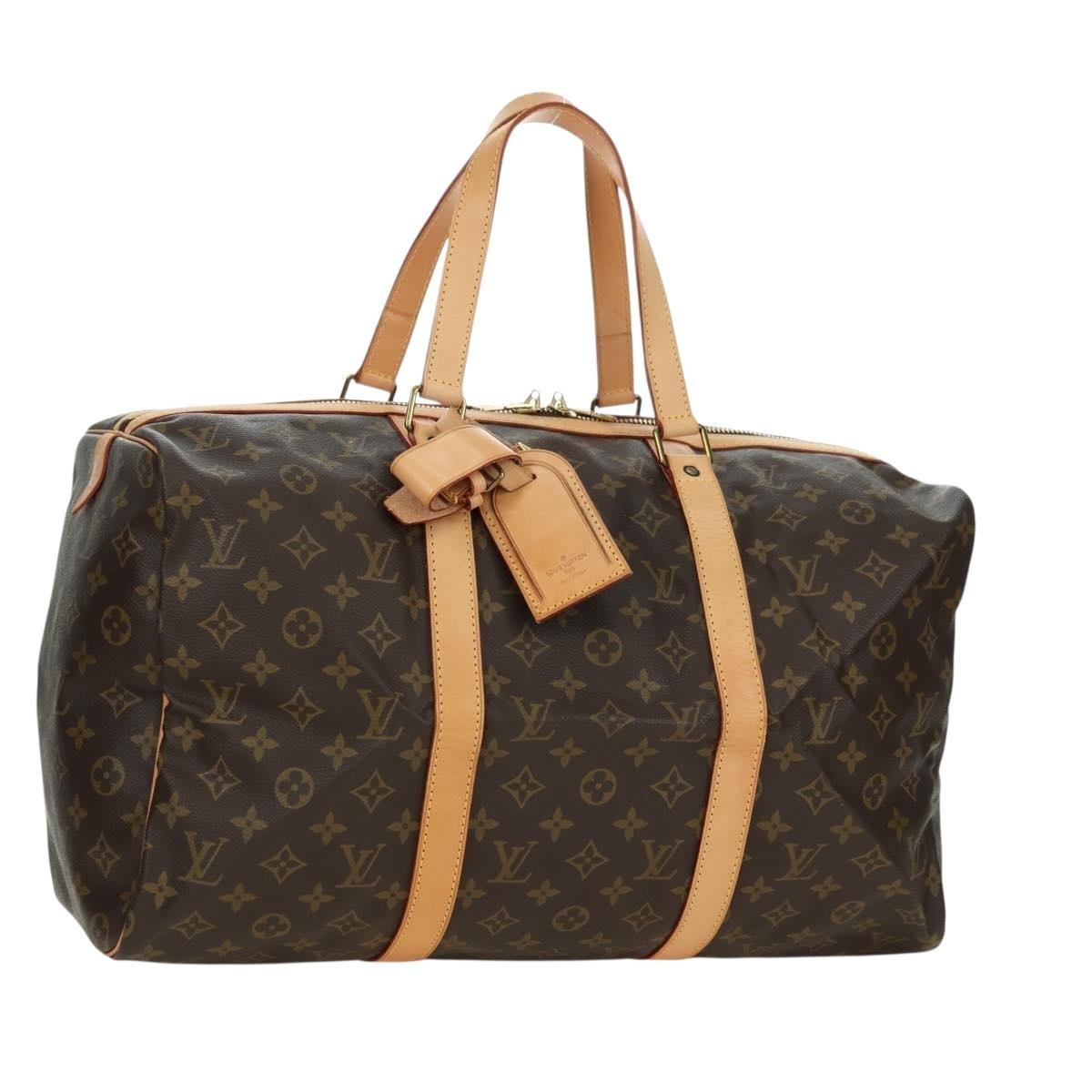 LOUIS VUITTON Monogram Sac Souple 45 Boston Bag M41624 LV Auth 177968SAV