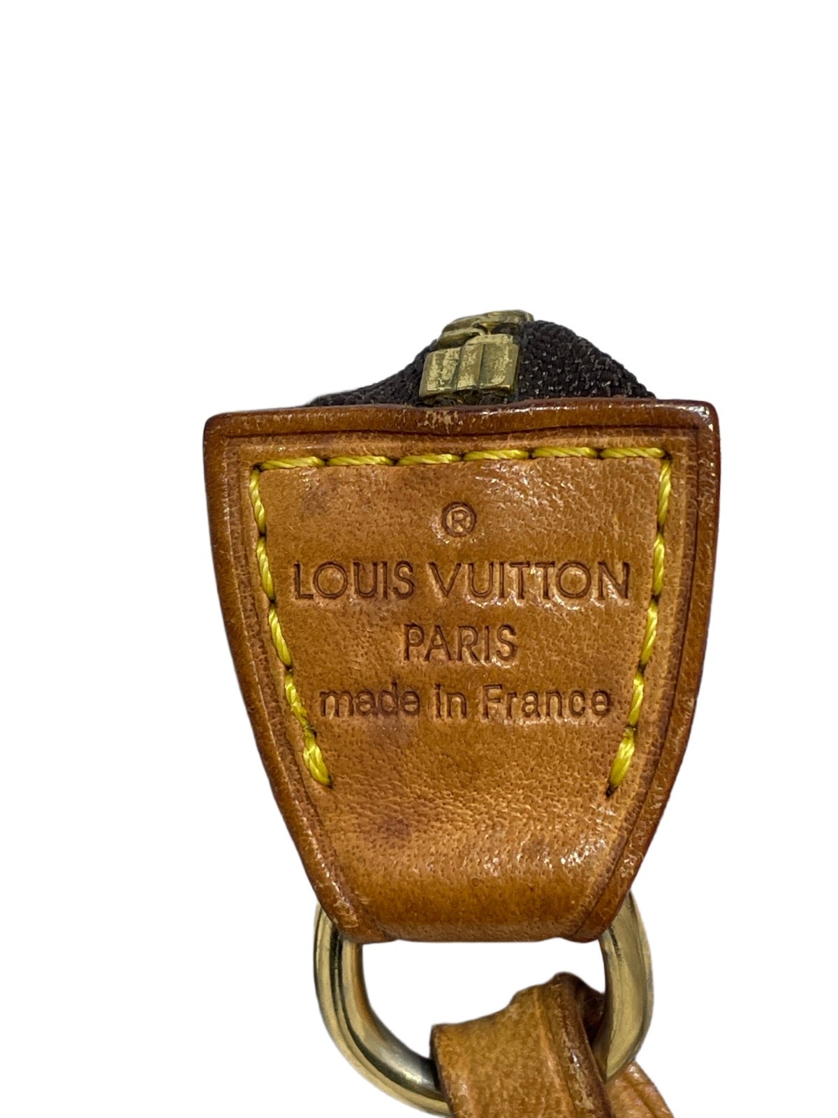 Authentic Louis Vuitton Damier Ebene Pochette Accessoires Used