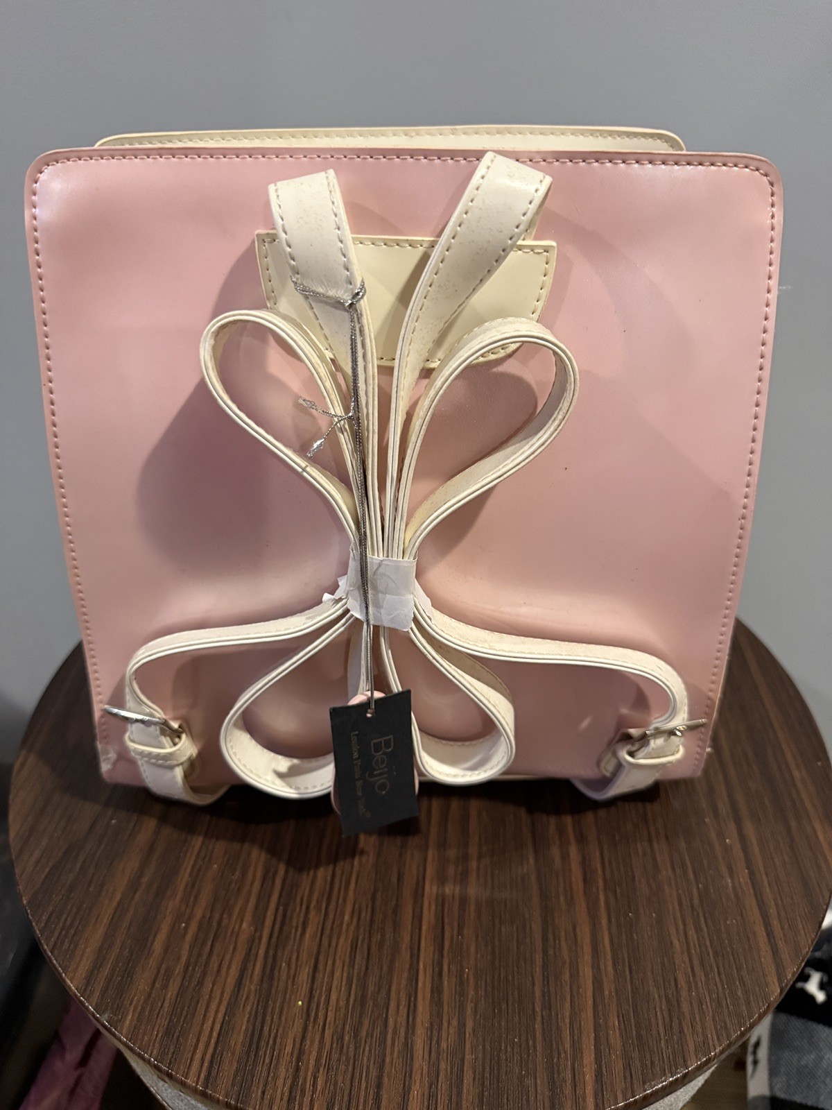 Beijo Small Backpack, Baby Pink