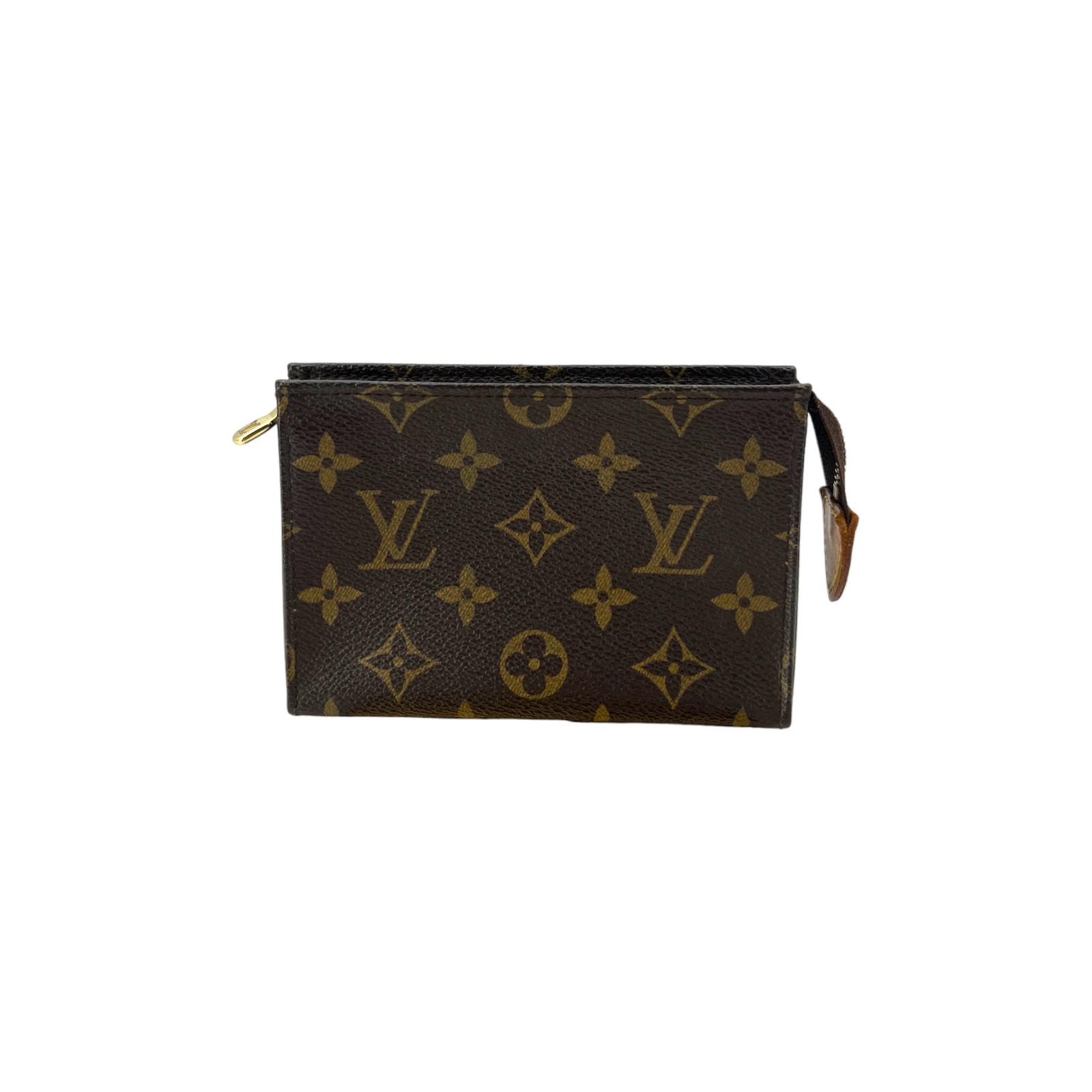 Louis Vuitton Vintage Monogram Canvas Trousse Toilette 15 Zippered Clutch