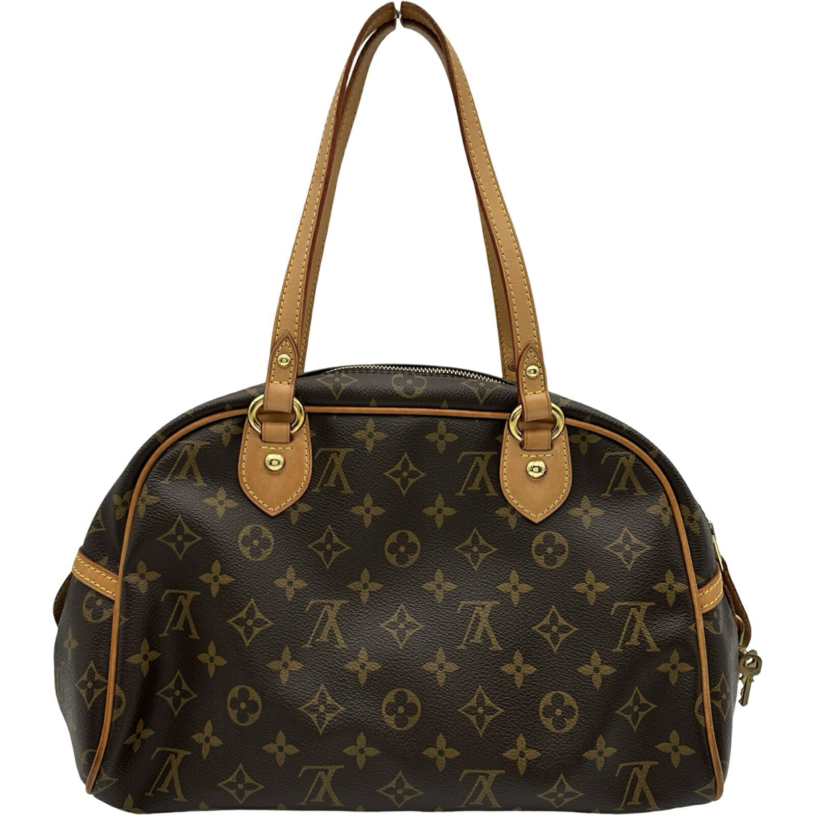 Louis Vuitton Monogram Montorgueil PM M95565 Brown Canvas Shoulder Bag Brown 99