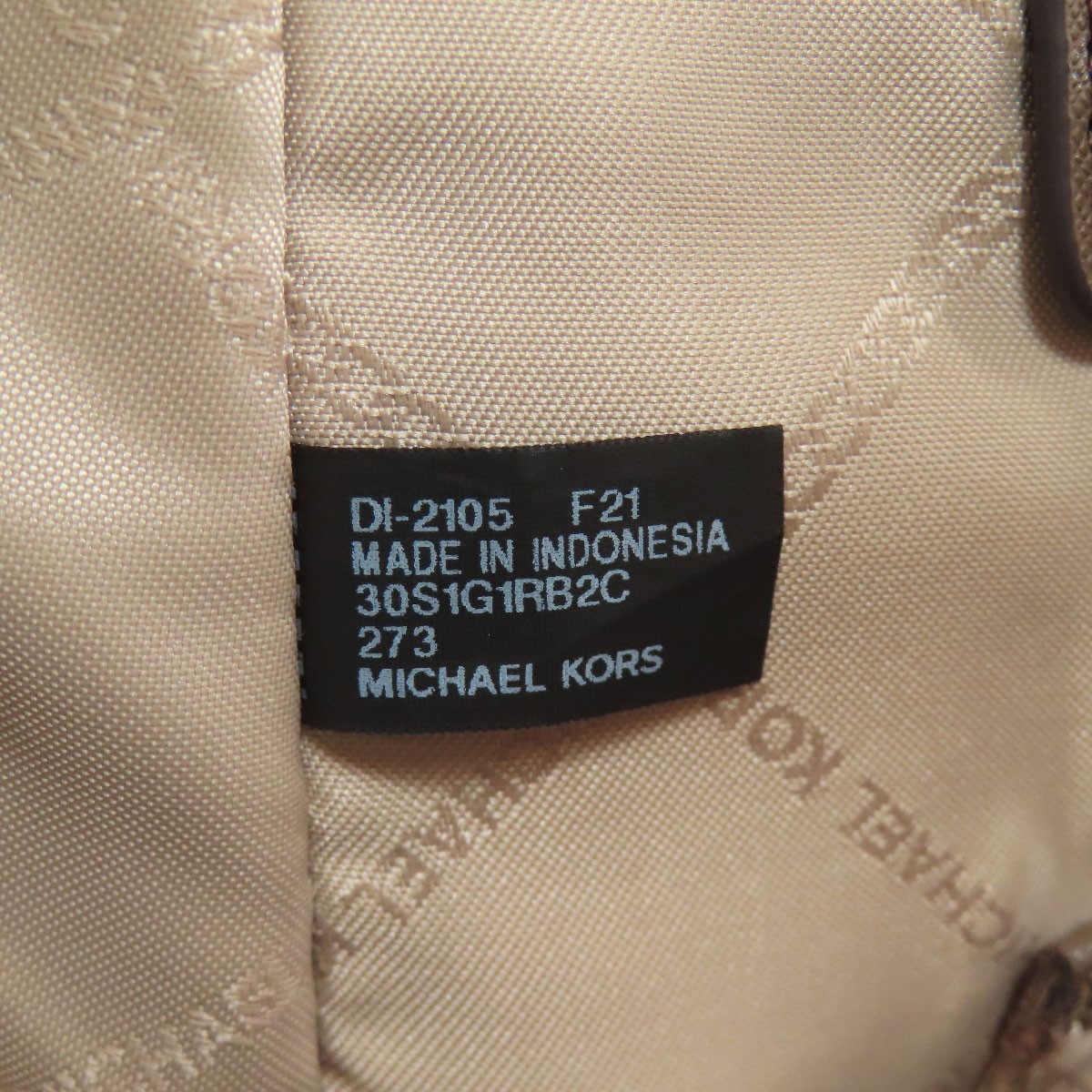 Michael Kors logo Backpack Â· Daypack Nylon Ladies [Used]