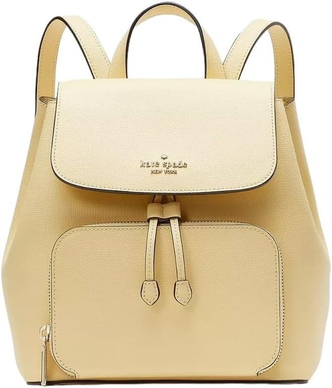 Kate Spade New York Kristi Medium Flap Backpack KA695 Leather Butter