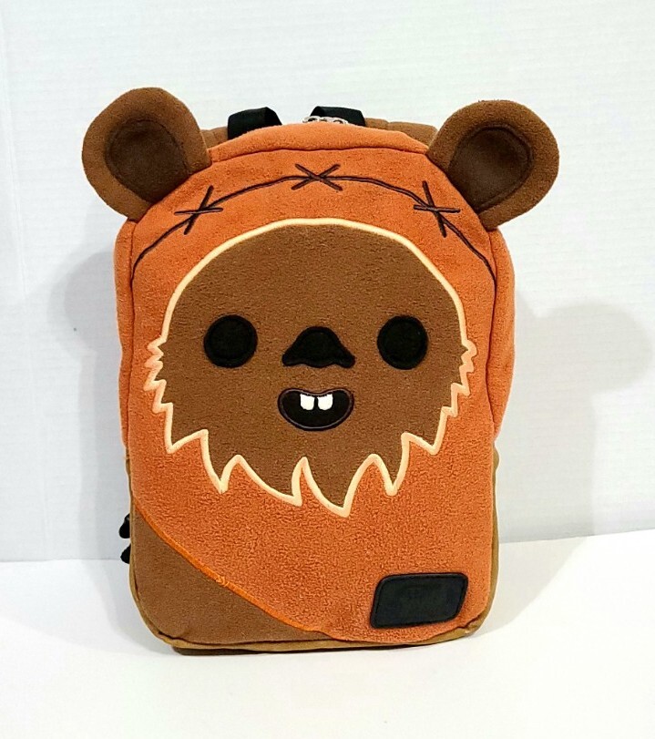 Loungefly Disney Star Wars Wicket Fleece Ewok Mini Backpack Rare