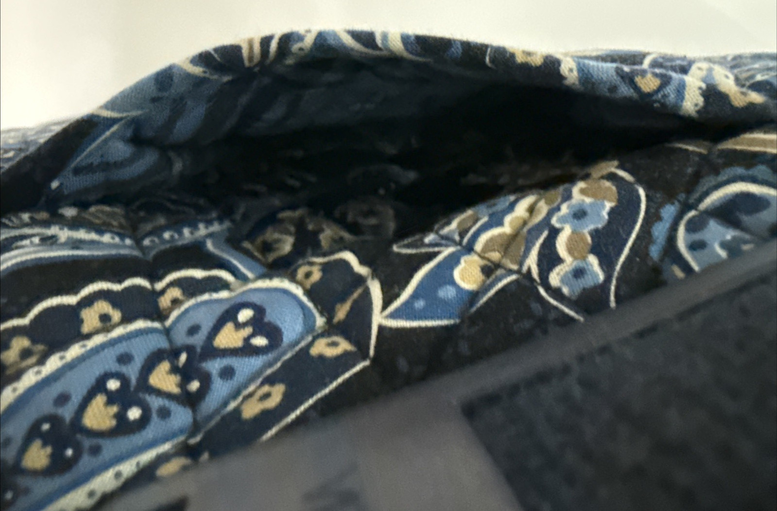 Vera Bradley Windsor Navy Quilt Large Weekender Travel Bag Carry On New w/Tags