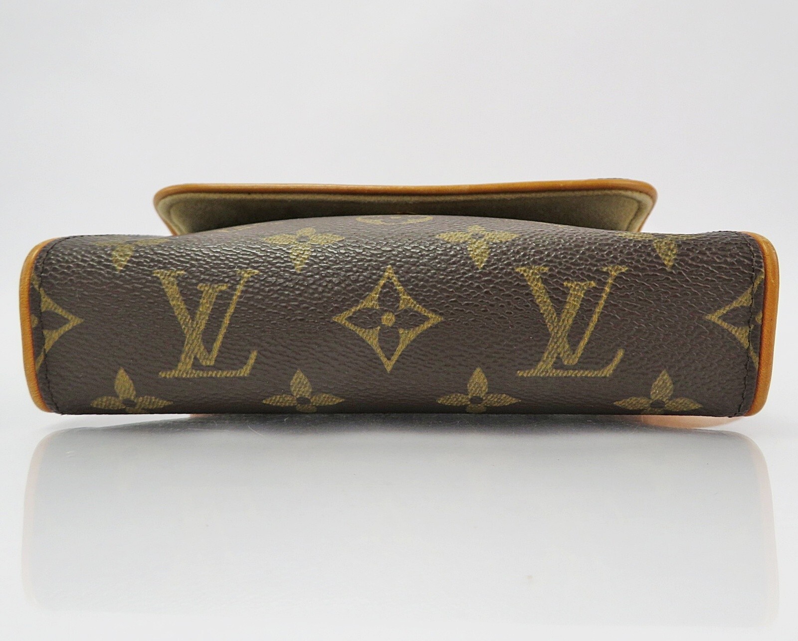 Authentic LOUIS VUITTON Florentine Monogram Waist Belt Pouch #60430
