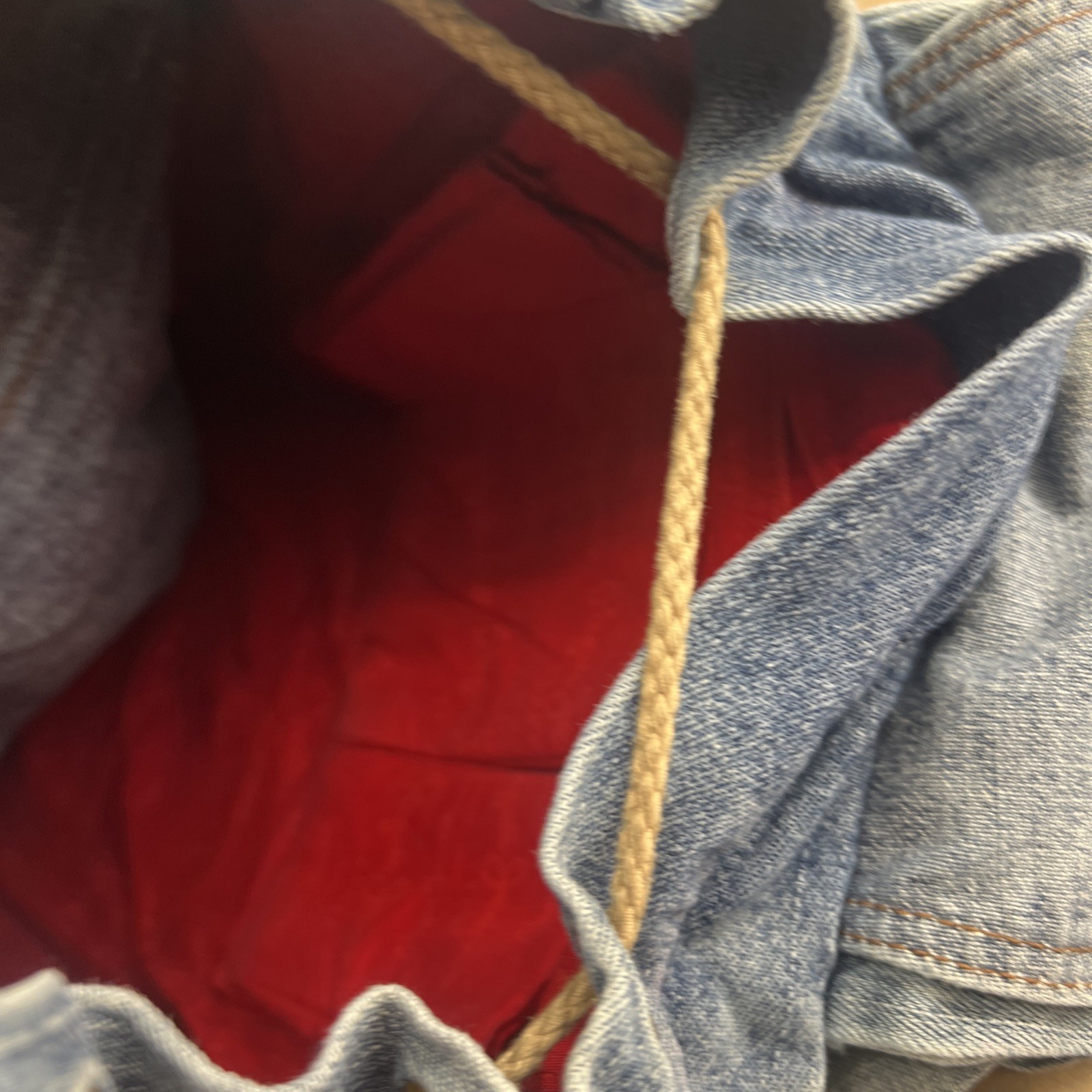 Vintage Pepe Jeans UK Demin Backpack (Hole Stains) (READ)