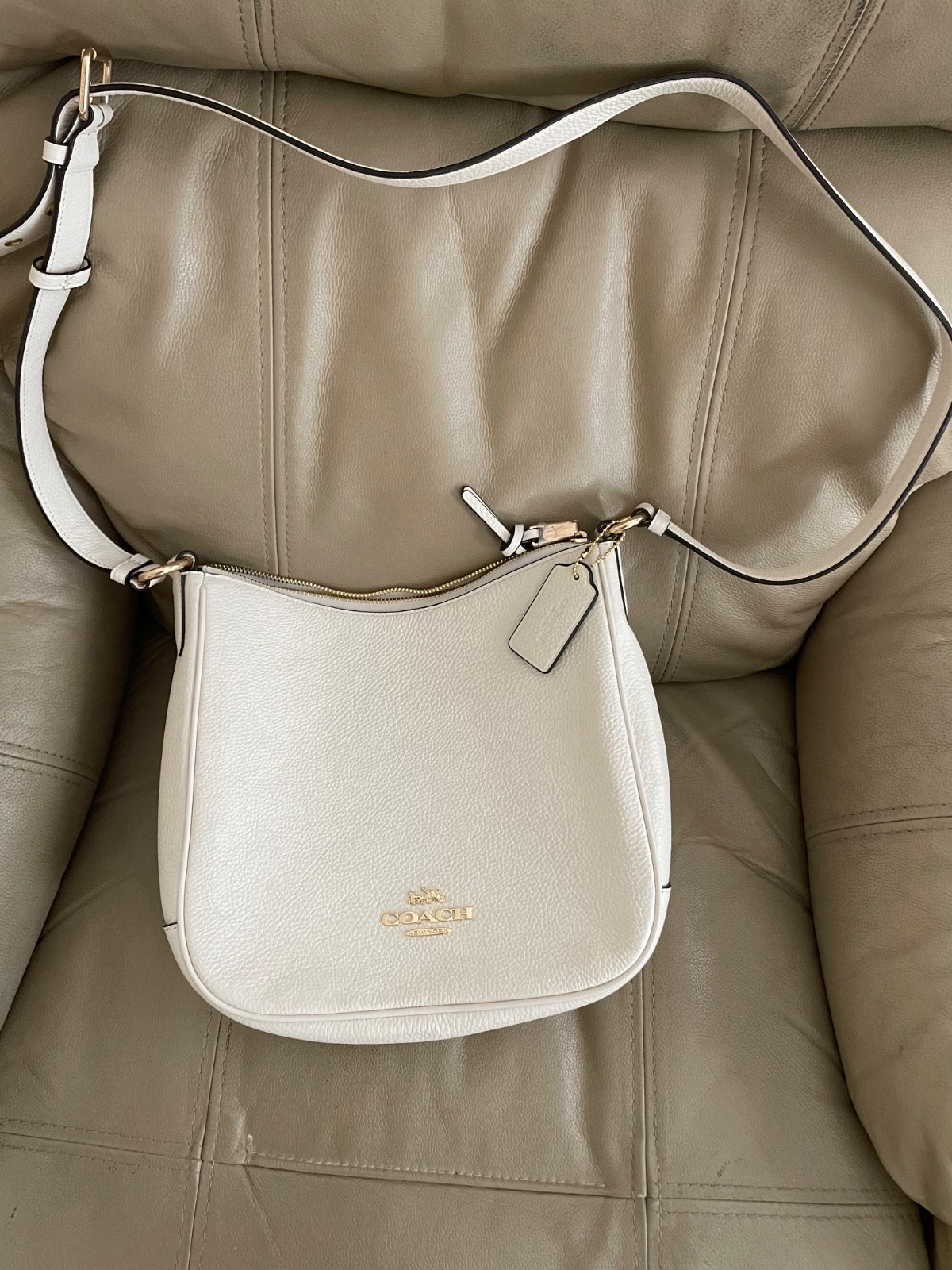 Coach Women’s Ellie File Bag (Chalk)
