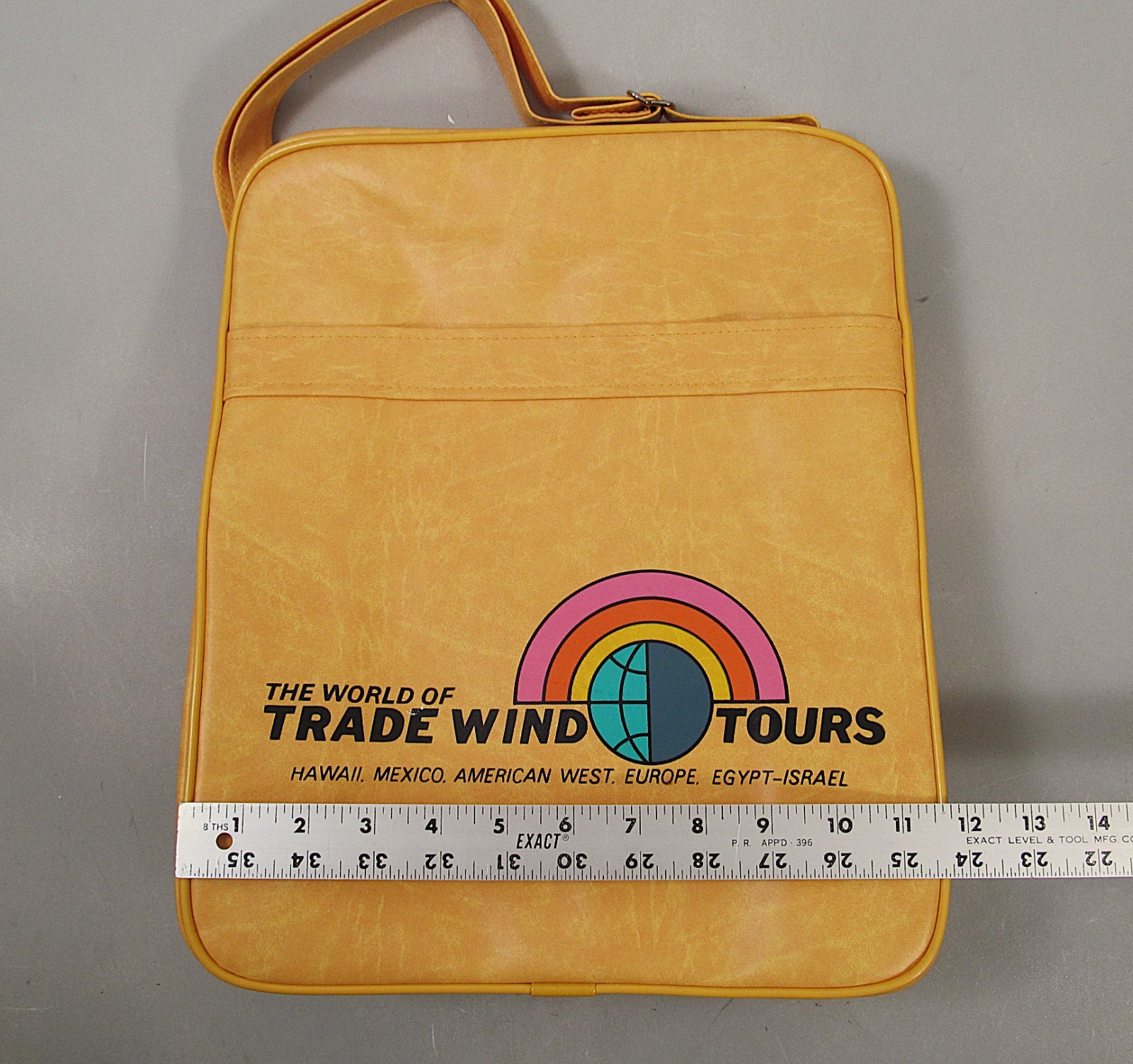 Vintage Trade Winds Tours Bag Hawaii Mexico American West Europe Egypt Israel