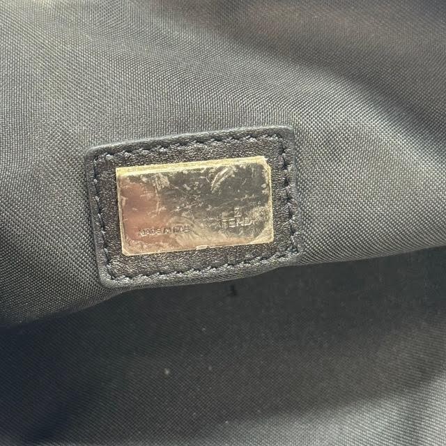FENDI Zucchino Mini Pochette Monogram Vintage Authentic