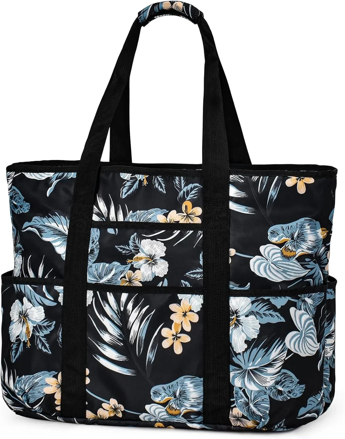 Beach Bags for Women Large Beach Tote Bag with Zipper Pockets Waterproof Sand