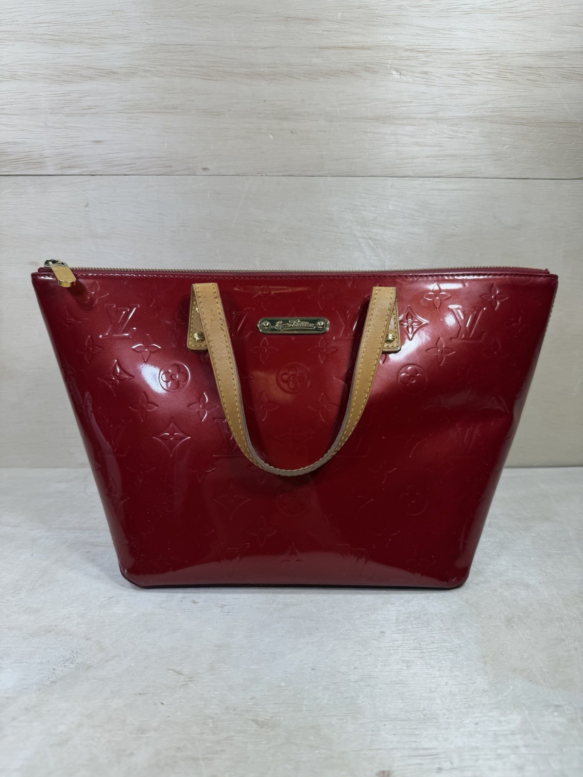 Louis Vuitton Monogram Vernis Bellevue PM Handbag M93670 VI0029 NQ11064