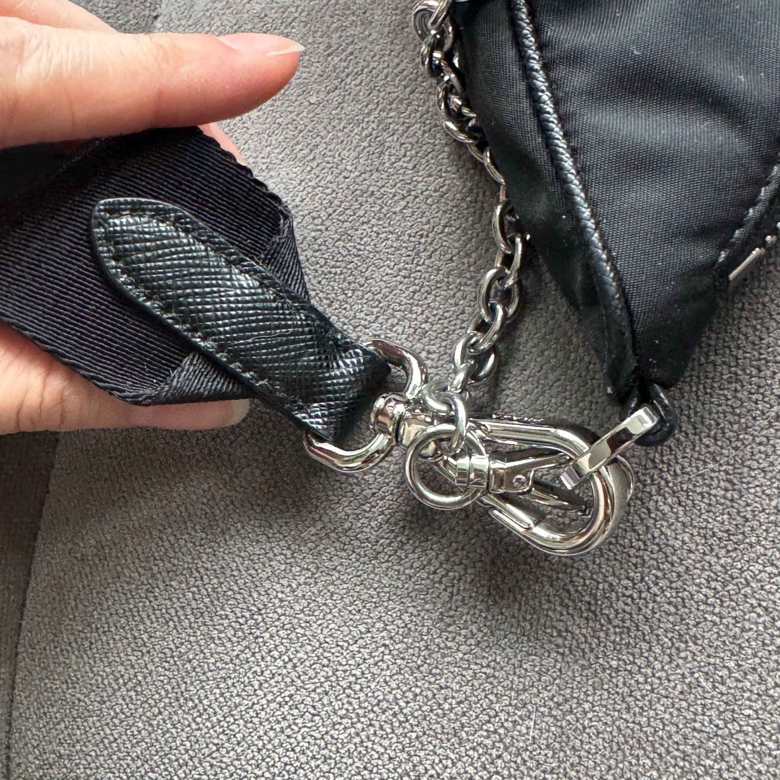 Proof of Purchase Prada Re-Edition 2005 Re-Nylon Bag Black Crossbody Authentic