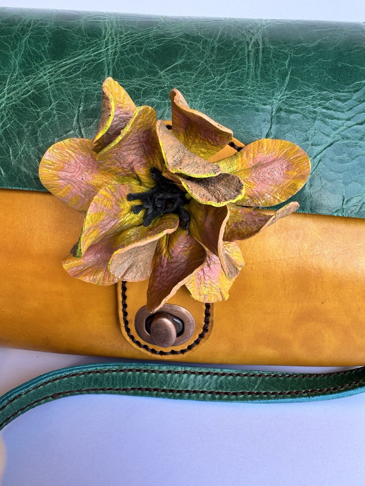 Handmade and never used. Created as a one-of-a-kind piece.