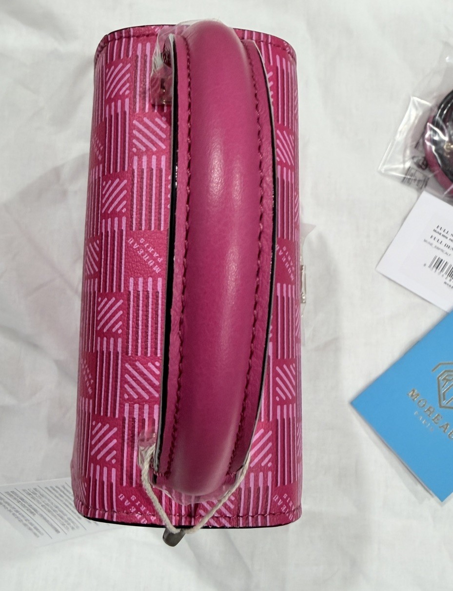 Moreau Paris Mune Mini Printed Leather Bag NWT Authentic $2134