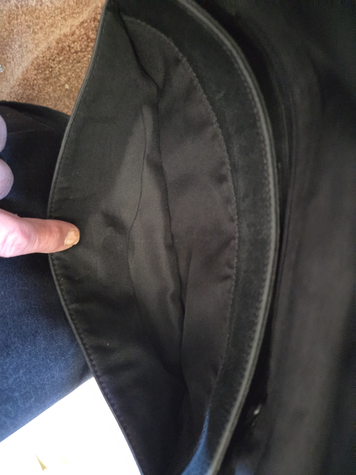 rolfs leather purse