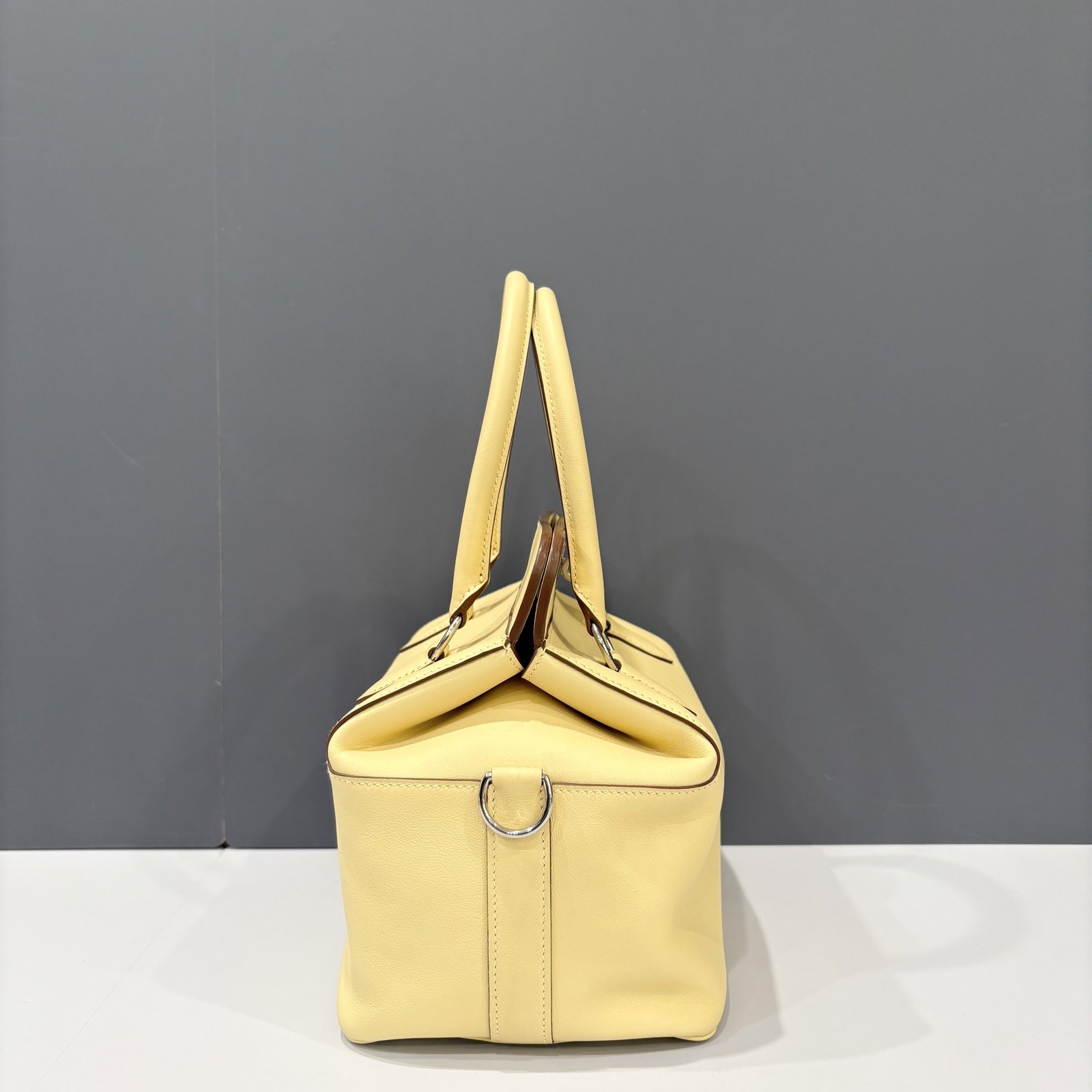 Hermes Toolbox 20 1z Jaune Poussin Swift (la070926a0)