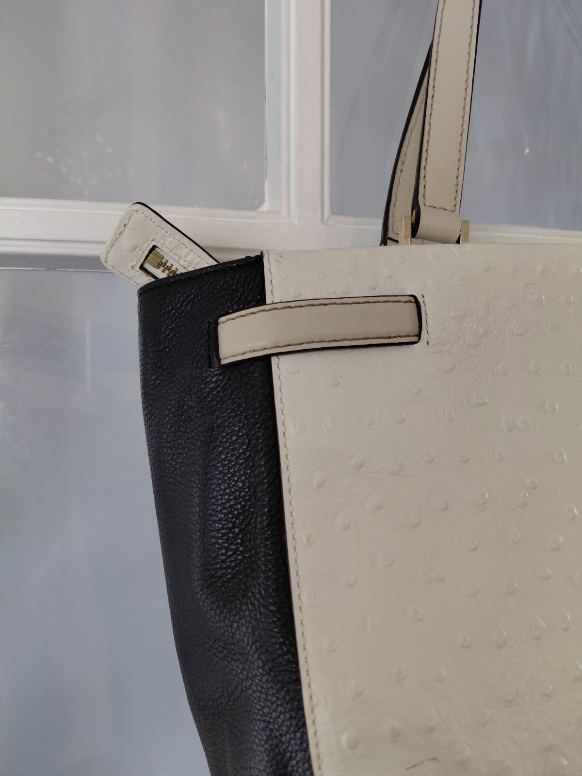 Kate Spade Houston Street Exotic Leather Demarco Bag LARGE Tote