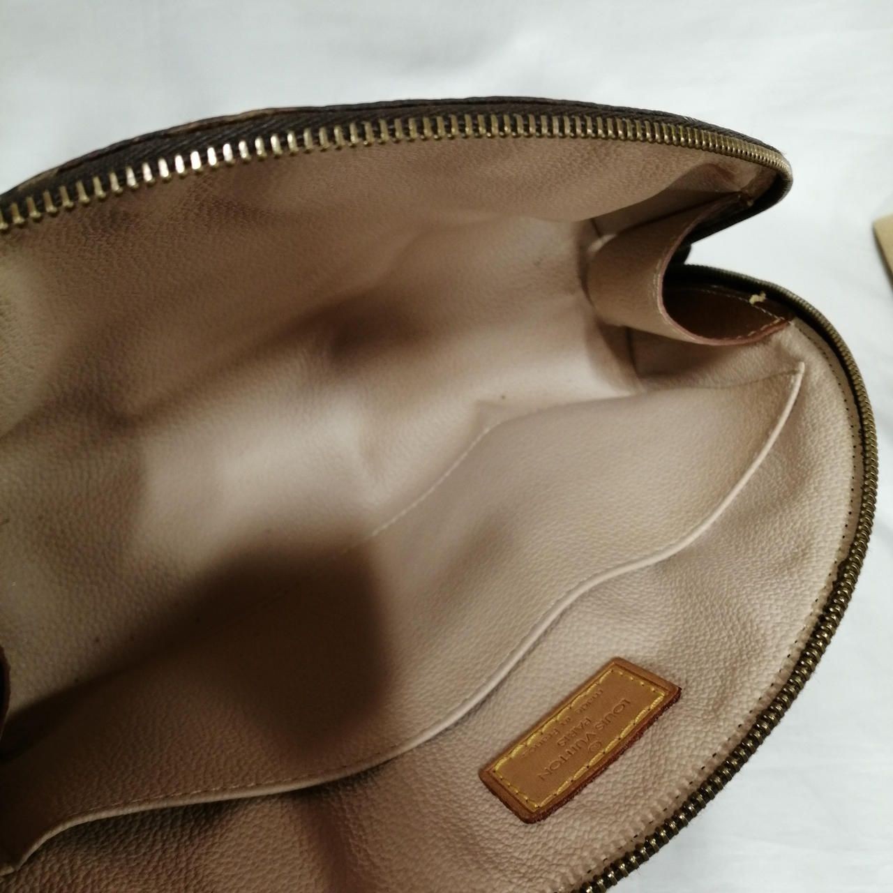 LOUIS VUITTON Monogram Toulouse Demi Rond M47520 Brown Used