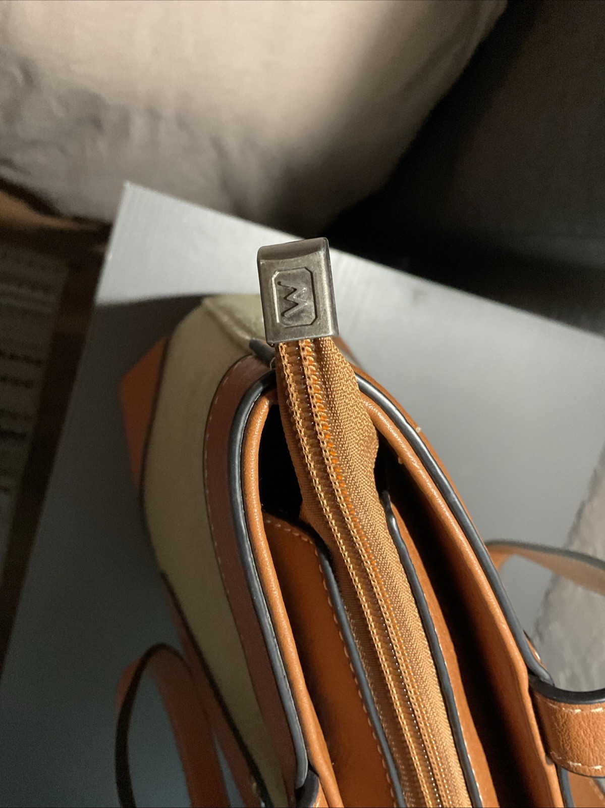 Wrangler Bag With A Pocket For iPad Or Book Denim And Faux Leather Lightweight
