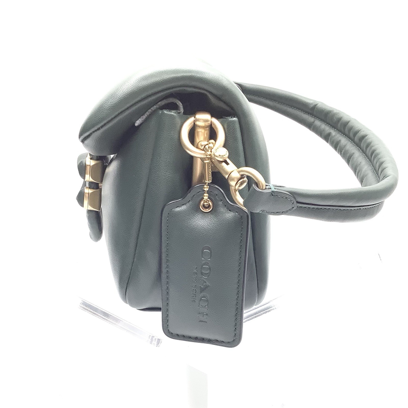 Coach Pillow Tabby 26 Shoulder Bag in Amazon Green Leather – NWT