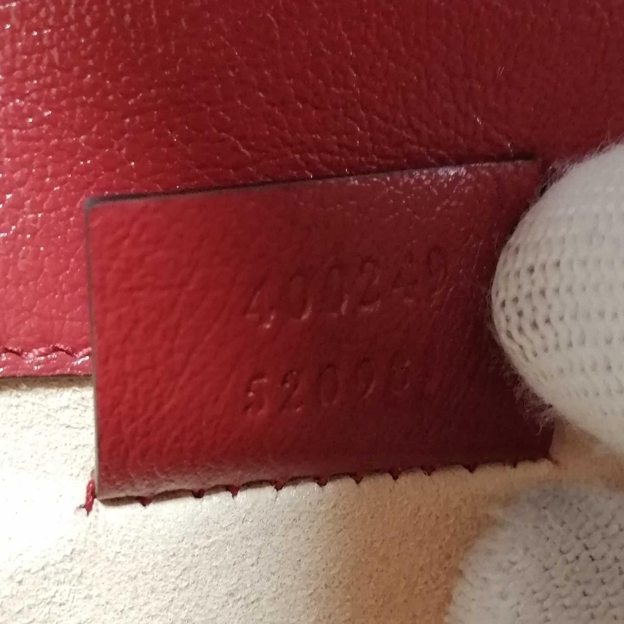 GUCCI Dionysus Chain Shoulder Bag Black Red Size Width 10.6 in Women 99