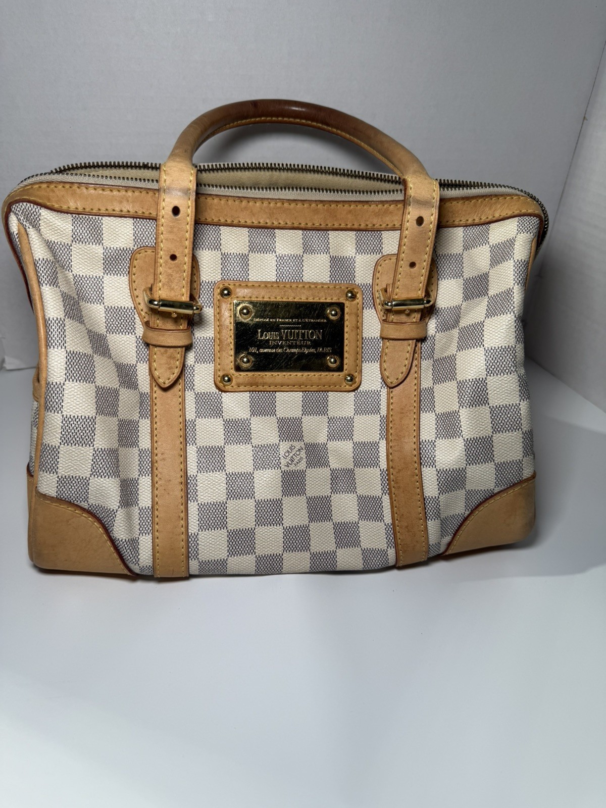 Louis Vuitton Berkeley in Damier Azur