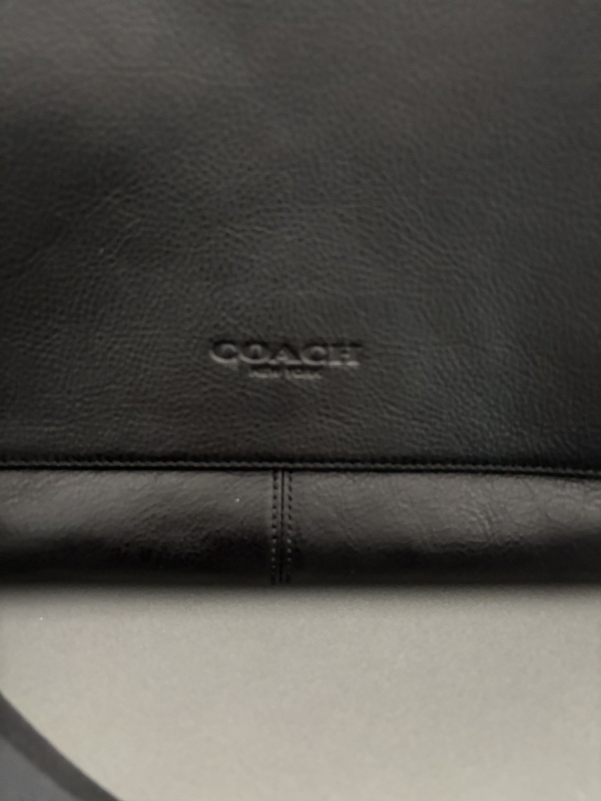 Coach Charles Messenger Bag – Black