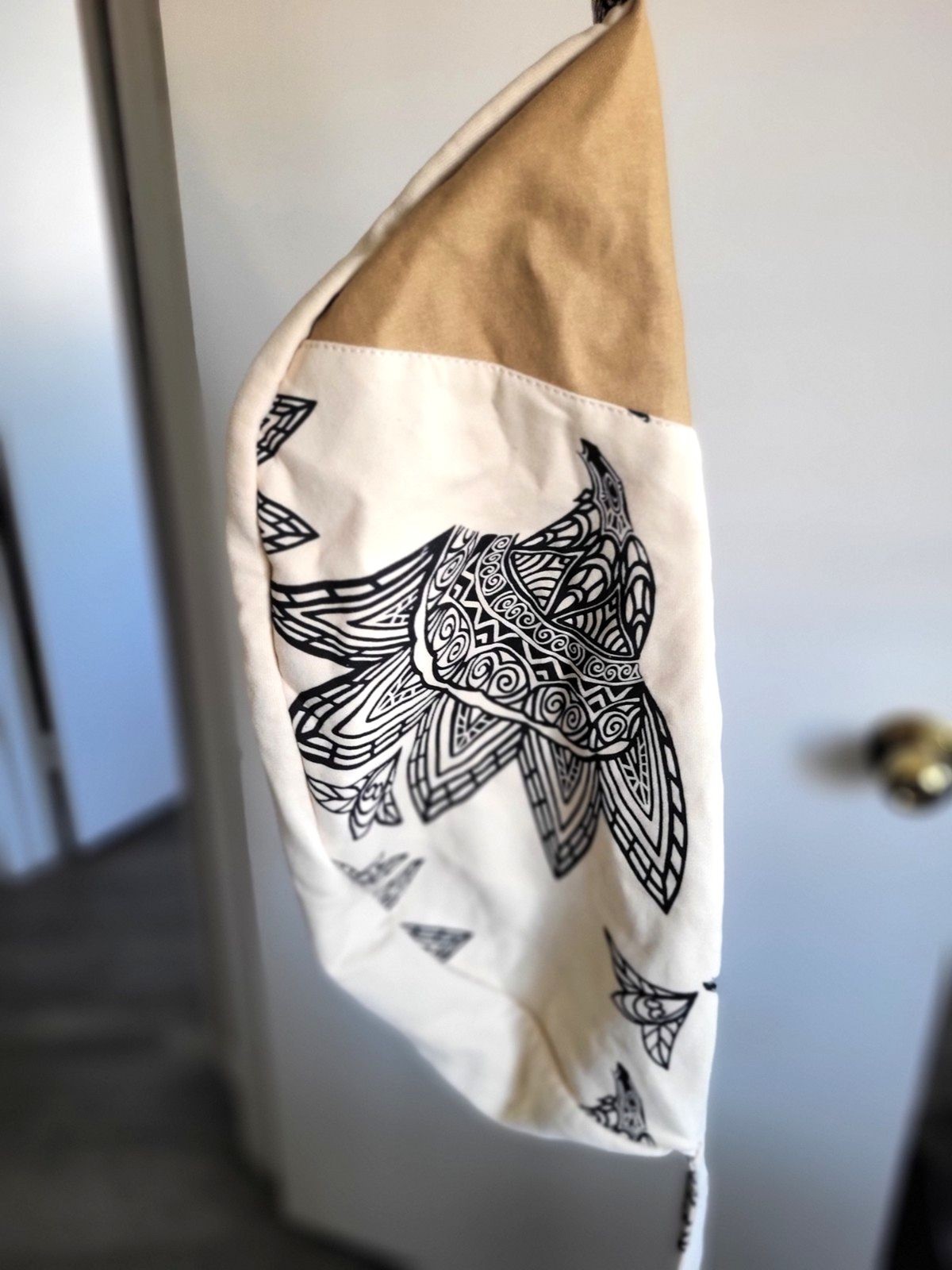 Cotton Ethnic Print Handmade Large Boho Slouch Pouch Sling Bag Unisex