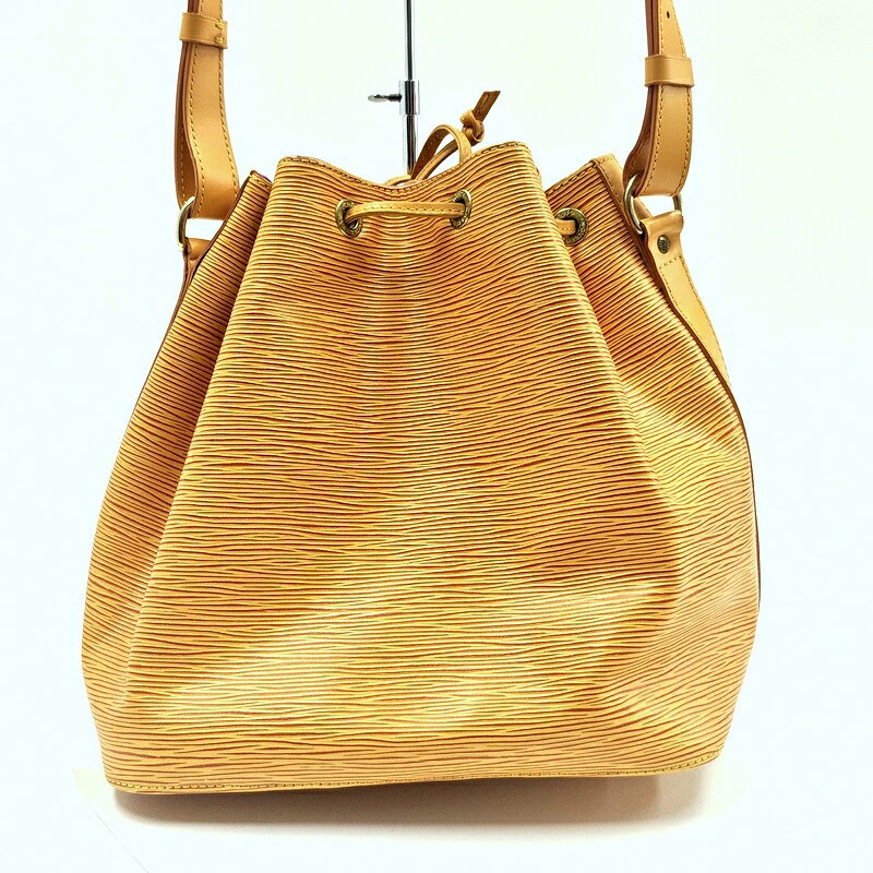 Louis Vuitton M40109 Petit Noe Epi Leather Tassili Yellow Shoulder Bag