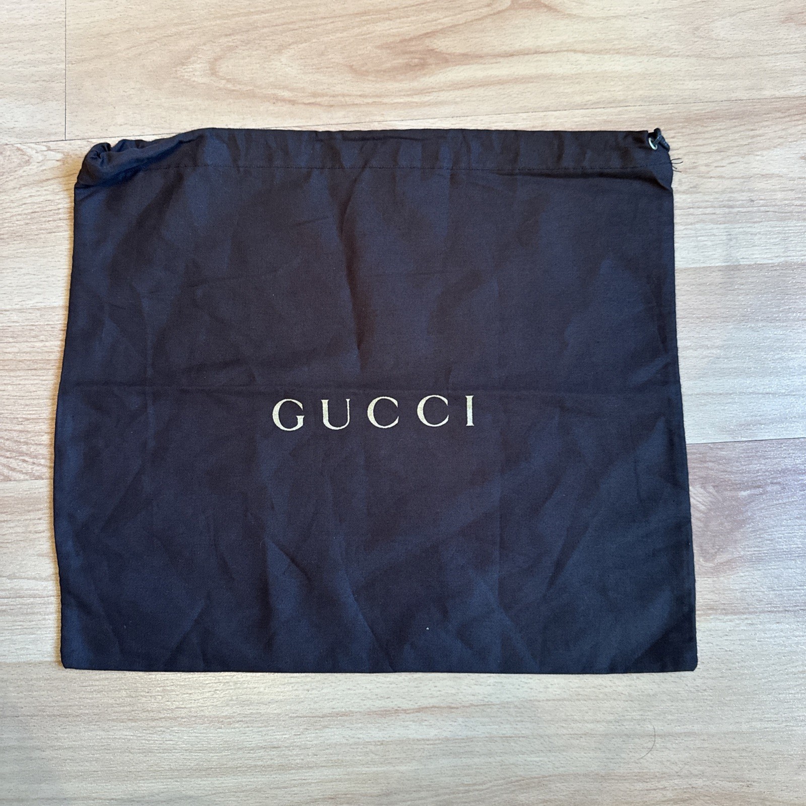 Gucci DustBag Medium Brown 13.5” W X 12” H