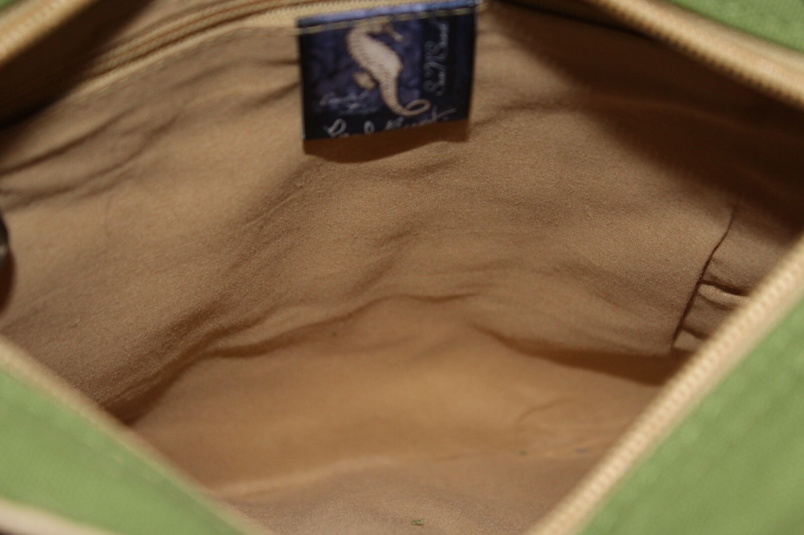 Paul Brent Sun ‘N’ Sand Crossbody Canvas Bag Happy Pineapples Green Purse