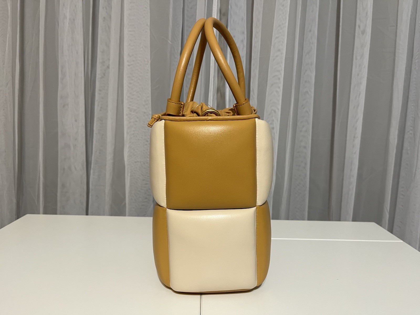Kate Spade New York Boxxy Colorblocked Leather Tote Bare Multi MSRP $528 *NWT*