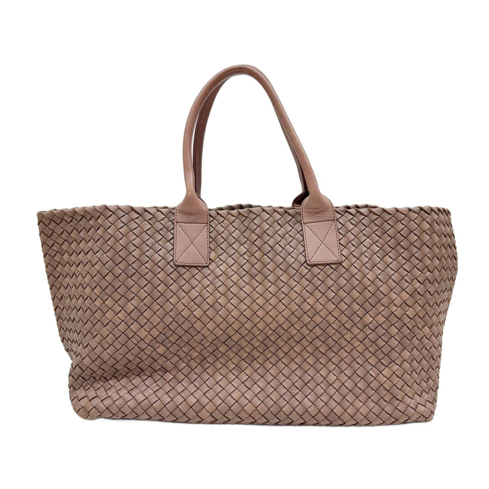 BOTTEGA VENETA Cabat Intrecciato Mauve Pink Tote Bag