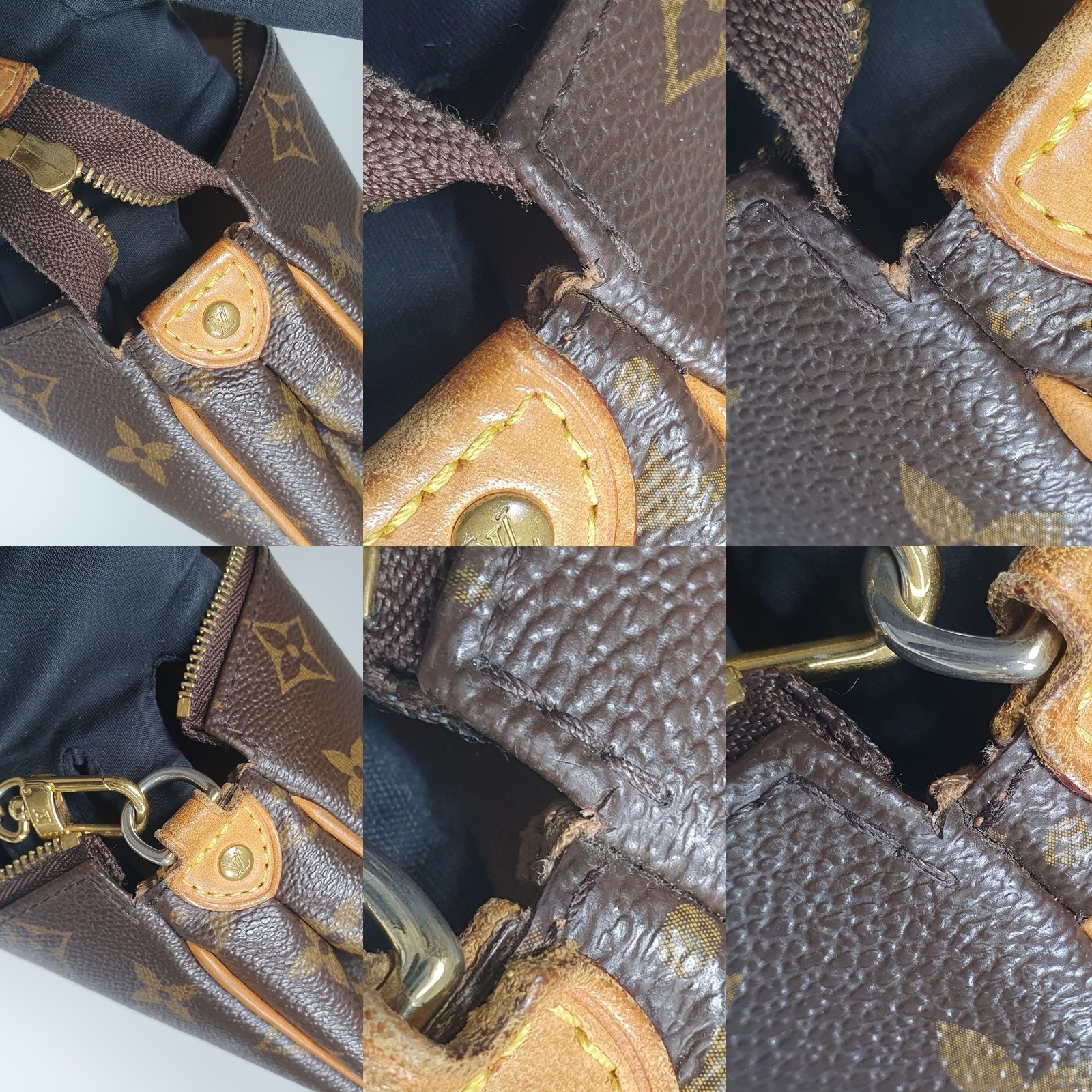 NO TARIFF Authentic Louis Vuitton Eva Clutch Monogram M95567 Guaranteed CLA950