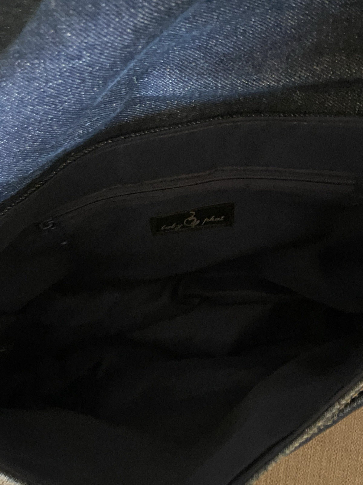 Cute Baby Phat Women’s Denim Shoulder Bag, Fair condition