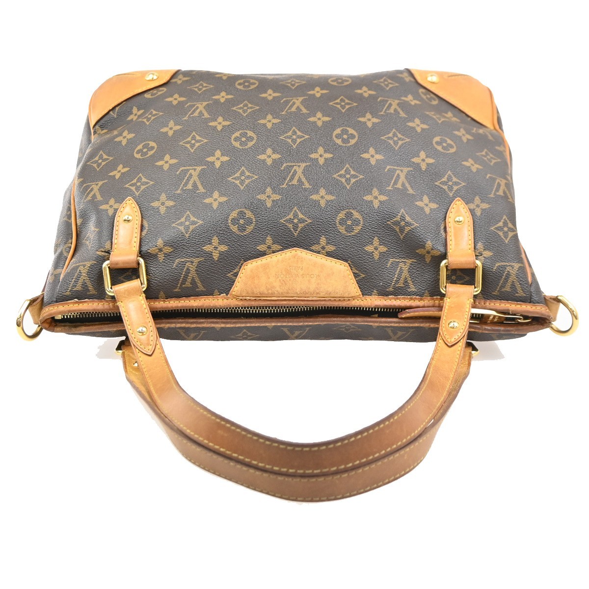 LOUIS VUITTON Estrela MM 2Way Shoulder Bag Monogram Leather Brown M41232 36TA718