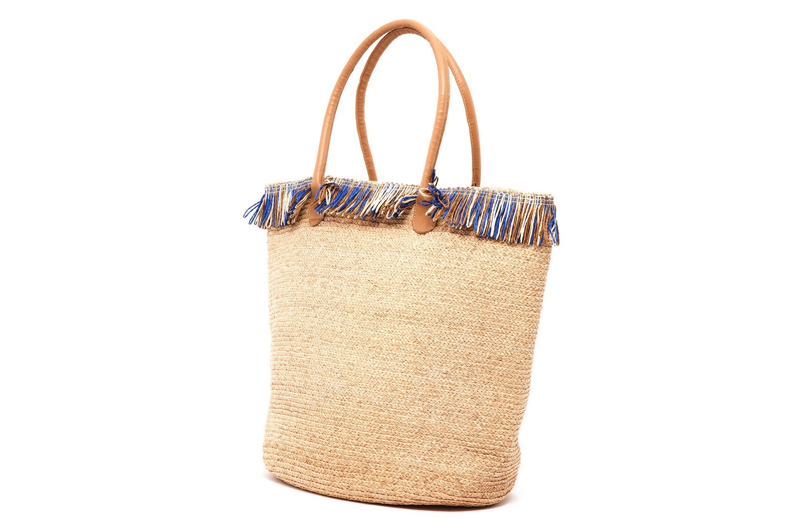 Bahia Astrid Raffia Braided Bouclé Beach Bag New Original in Original Packaging