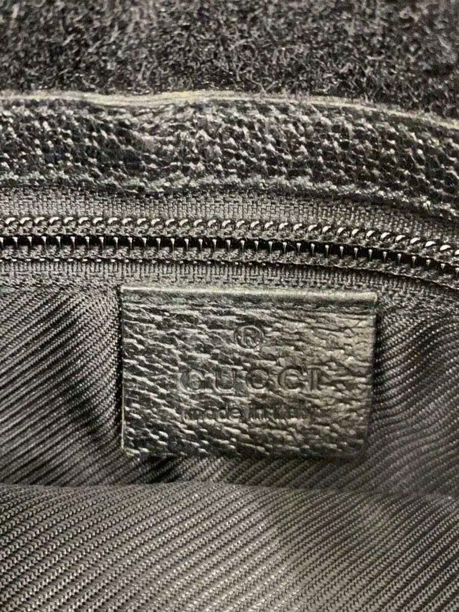 GUCCI Shoulder Bag GG Canvas Canvas BLK Allover Pattern