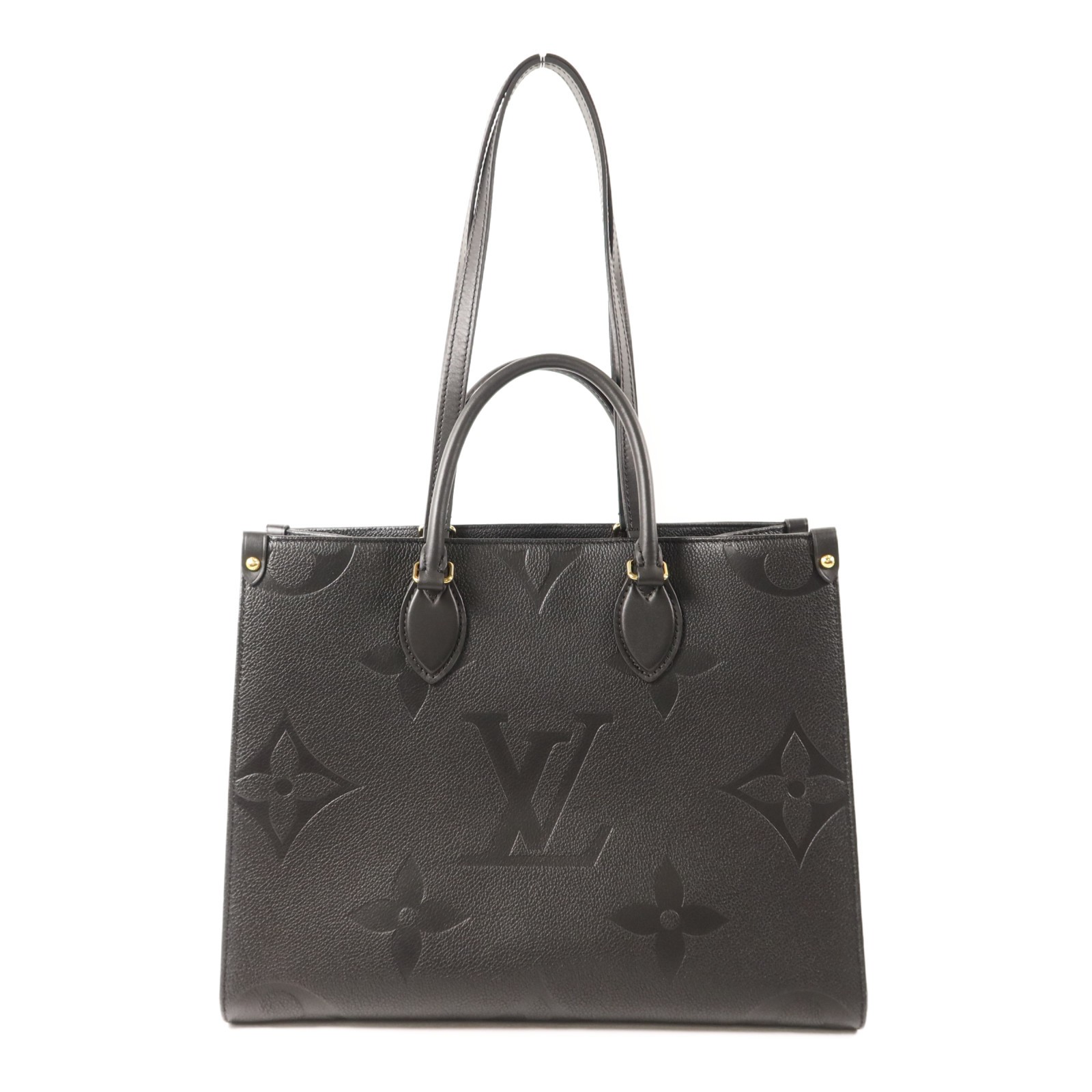 LOUIS VUITTON LV GHW On The Go MM 2 Way Shoulder Bag M45595 Monogram Empreinte