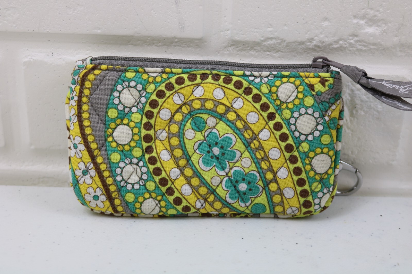 Vera Bradley Lizzy Lemon Parfait Bag New Without Tags Crossbody w/Coin Purse/Key
