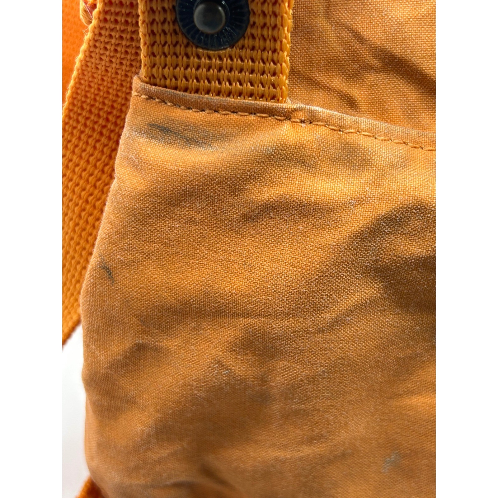 Fjallraven Kanken Mini Backpack Burnt Orange 23561 Vinylon F Small Daypack