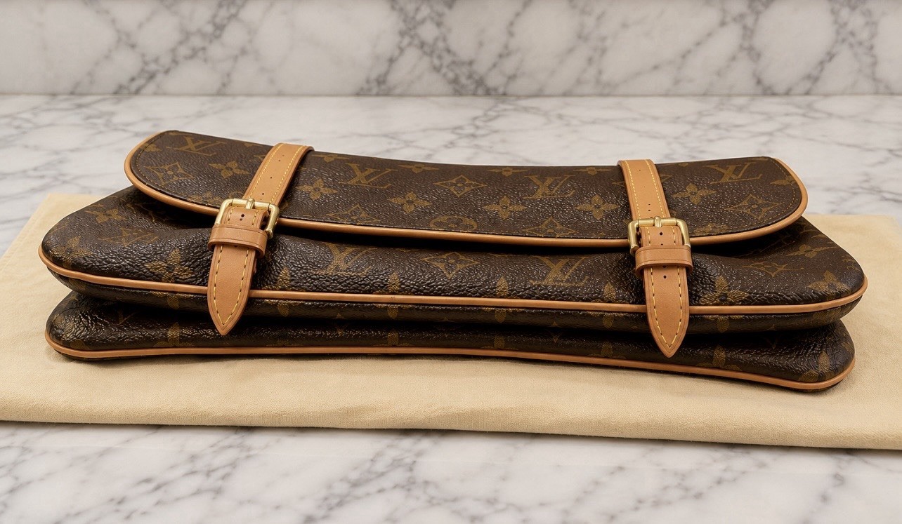 Louis Vuitton Marelle M51157 Monogram Shoulder Bag Orig Owner Carried Once Auth