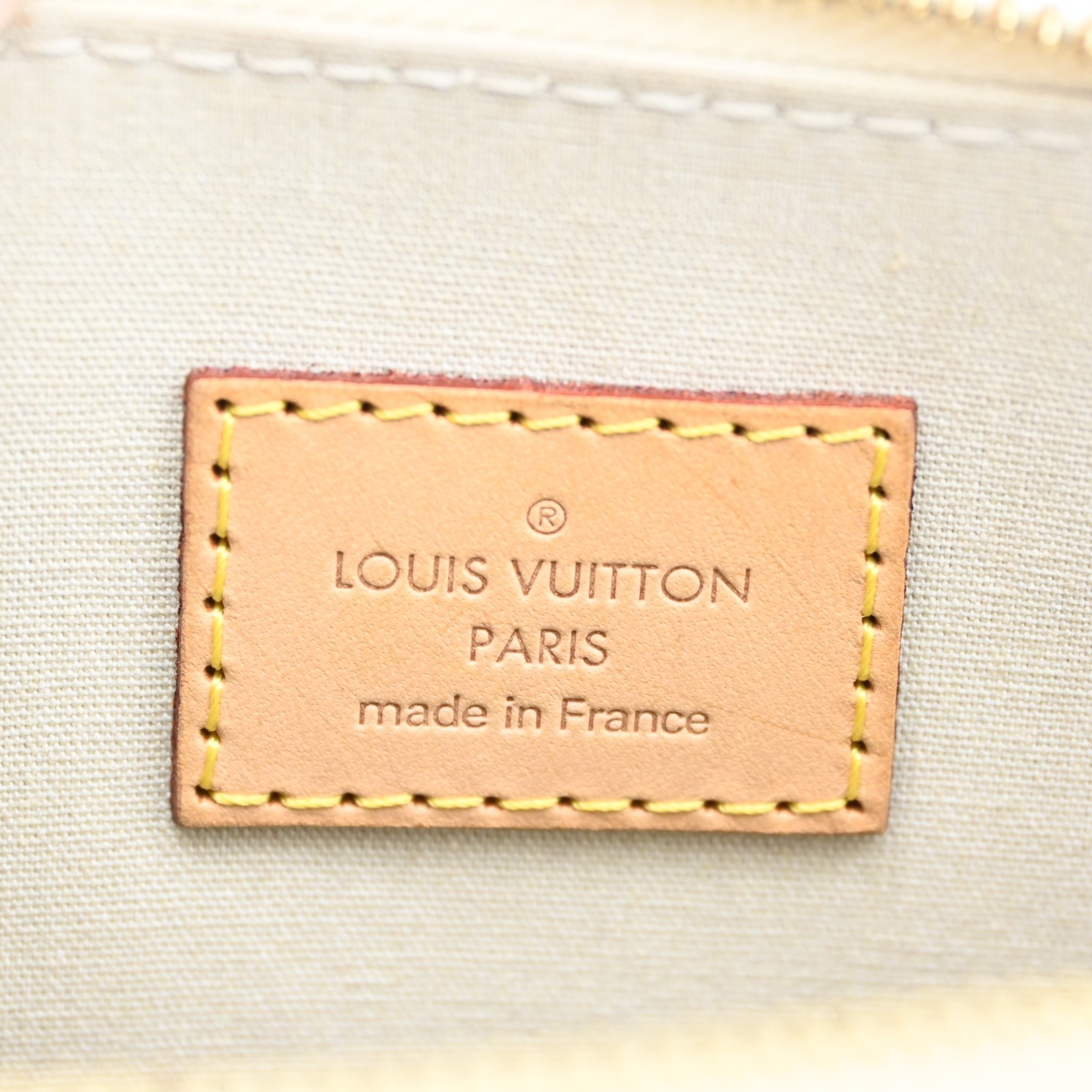 LOUIS VUITTON Monogram Vernis Alma PM Hand Bag R3945RJ807