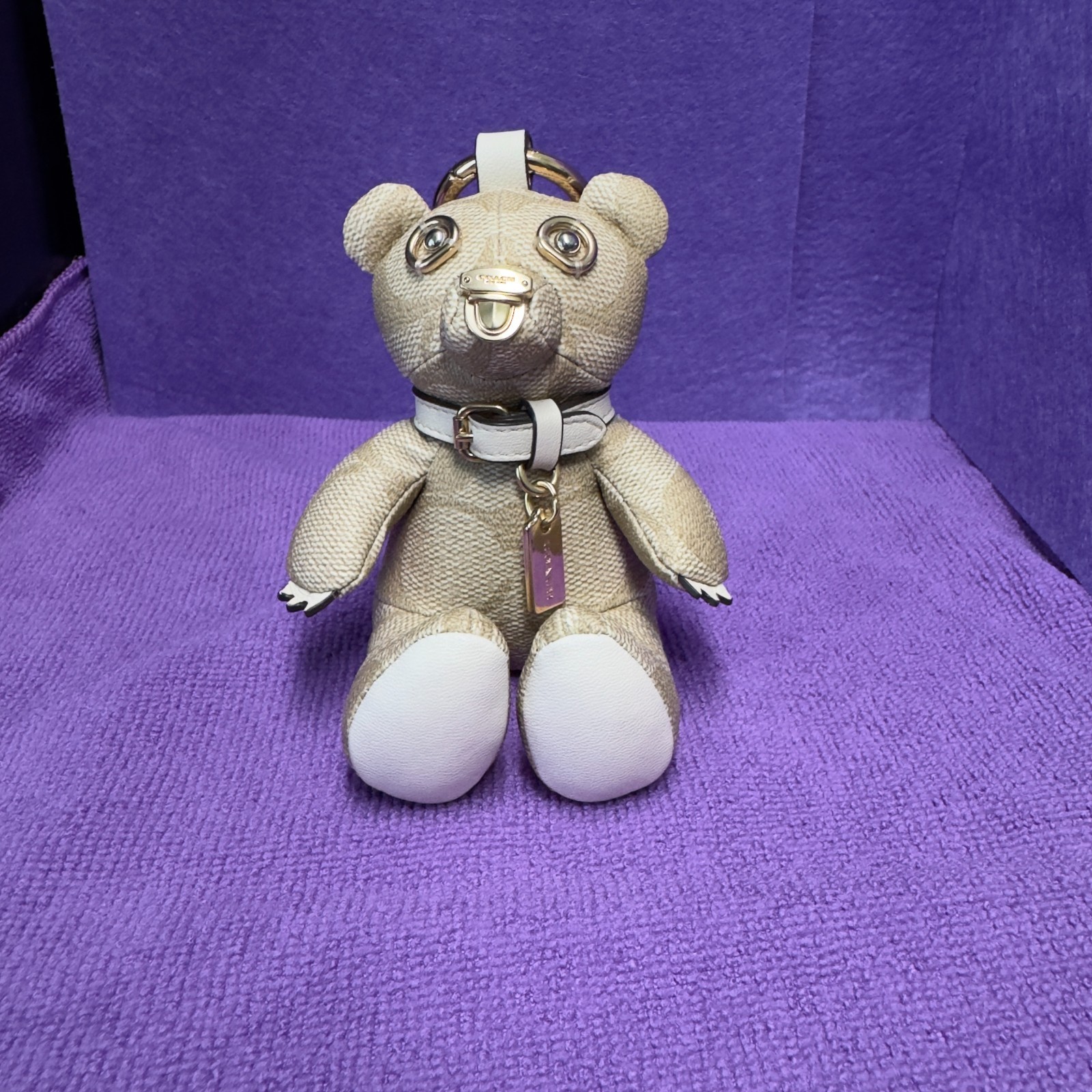 NEW Coach Collectible Leather Bear Bag Charms CZ195 / CI012 & Mickey Mouse C711