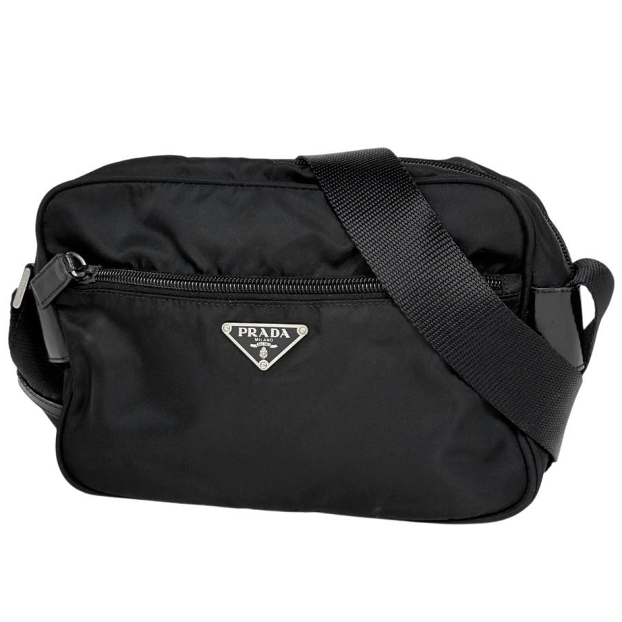 Prada Nylon Black Handbag BT0167 #BS4709