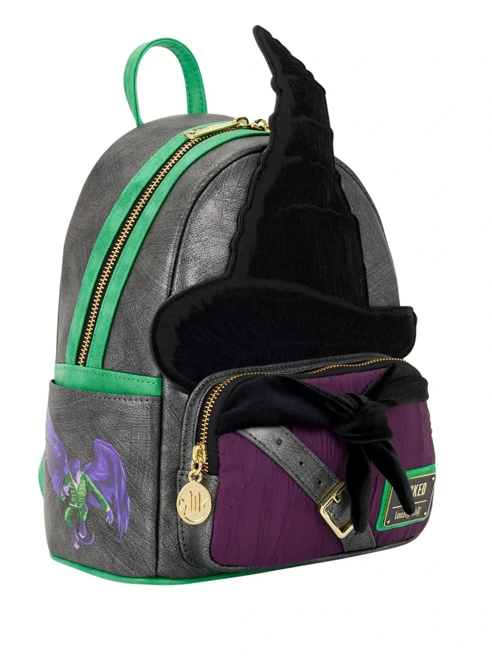 Loungefly Wicked: For Good Exclusive Elphaba Cosplay Mini Backpack