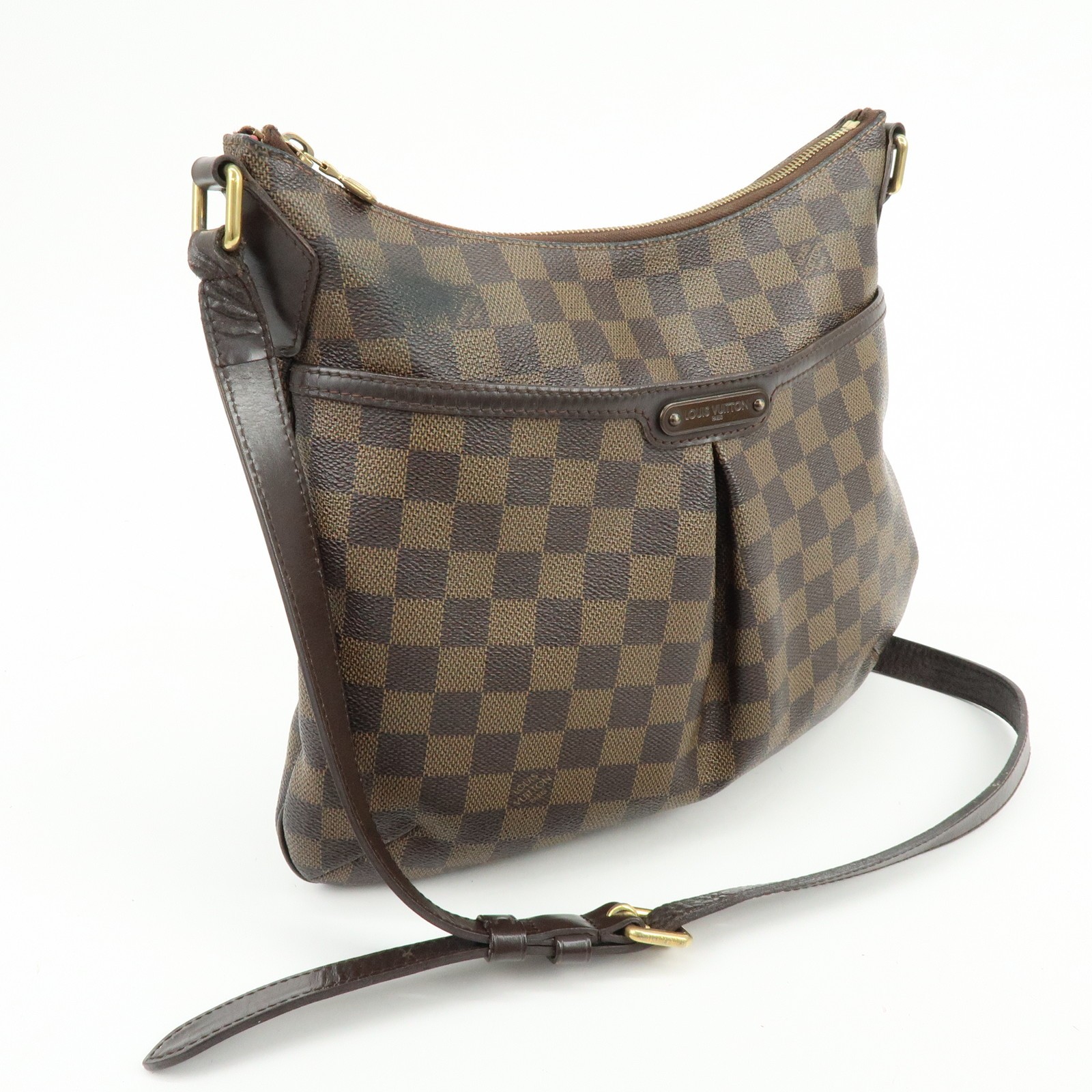 Louis Vuitton Damier Bloomsbury PM Shoulder Bag Brown N42251