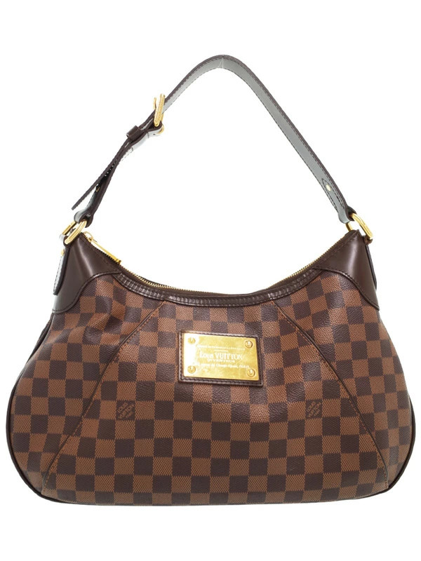 Louis Vuitton Damier Ebene Brown Thames Semi Shoulder Bag