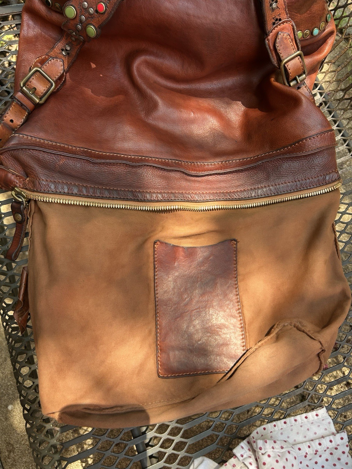 Vintage Studded Campomaggi Handbag